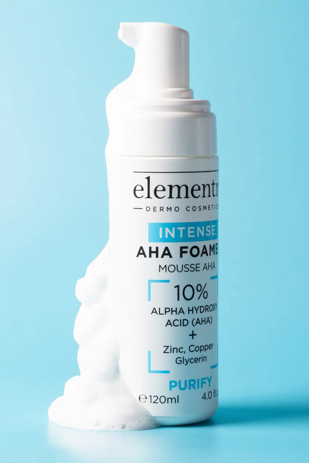 Intense AHA Foamer 10% elementrē