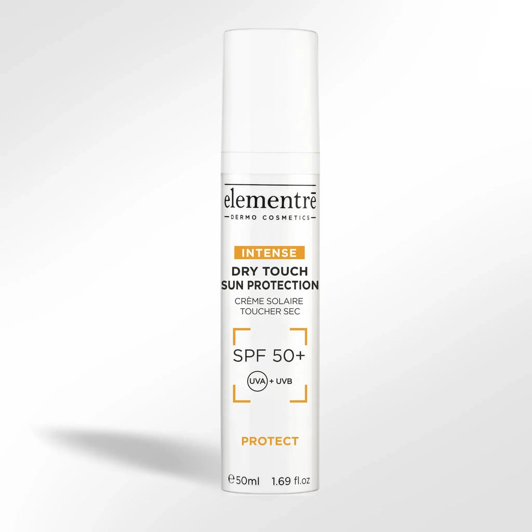 SPF 50+ Dry Touch Sun Protection elementrē