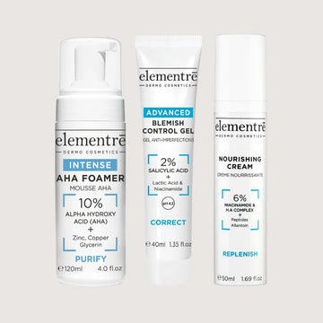Blemish Control Routine elementrē
