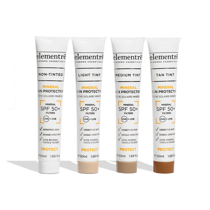 Mineral Sun Protection SPF50+ elementrē