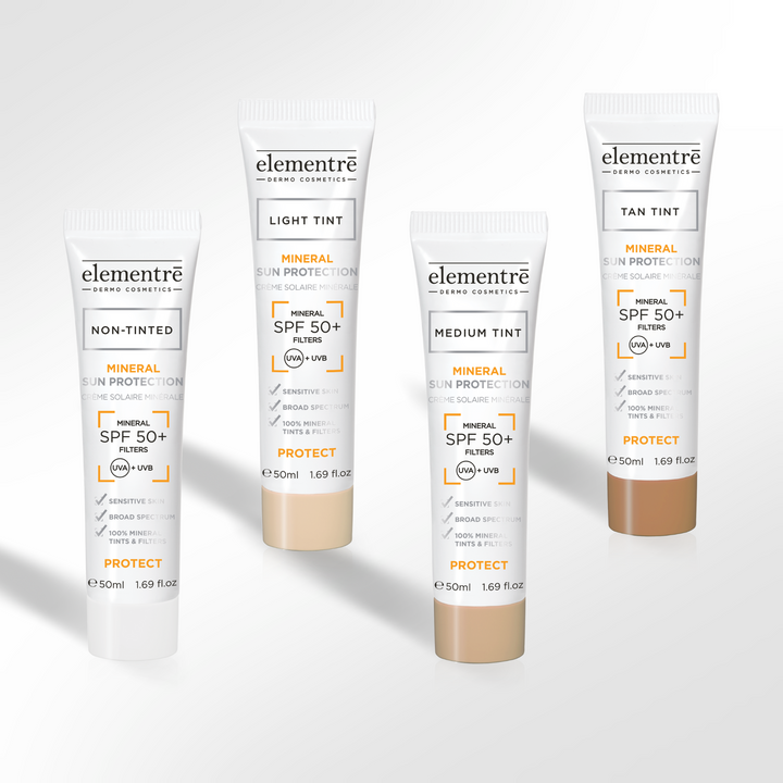 Mineral Sun Protection SPF50+ elementrē