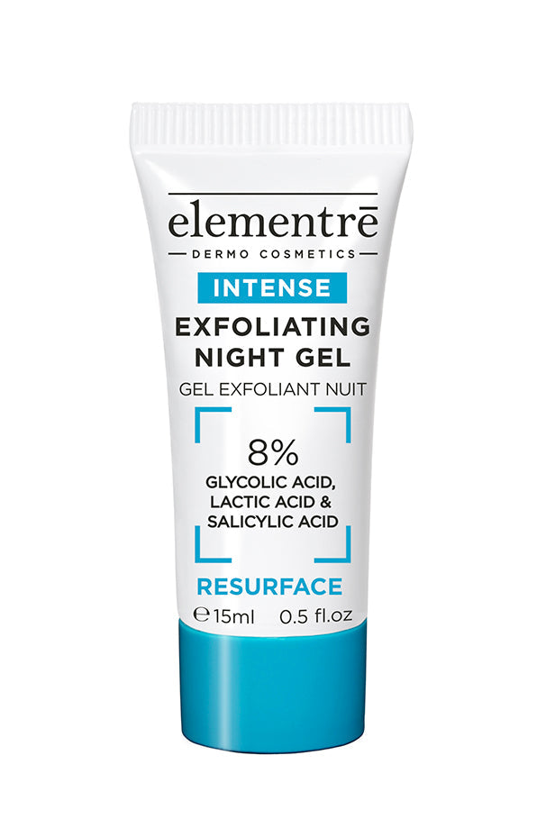 Deluxe - elementre Exfoliating night gel 15ml cosmetiqueclinic