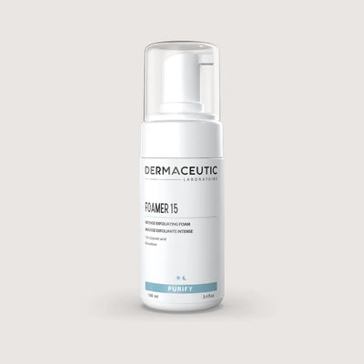 Dermaceutic Foamer 15 exfoliërende gezichtsreiniger uit de webshop van Cosmetique Totale