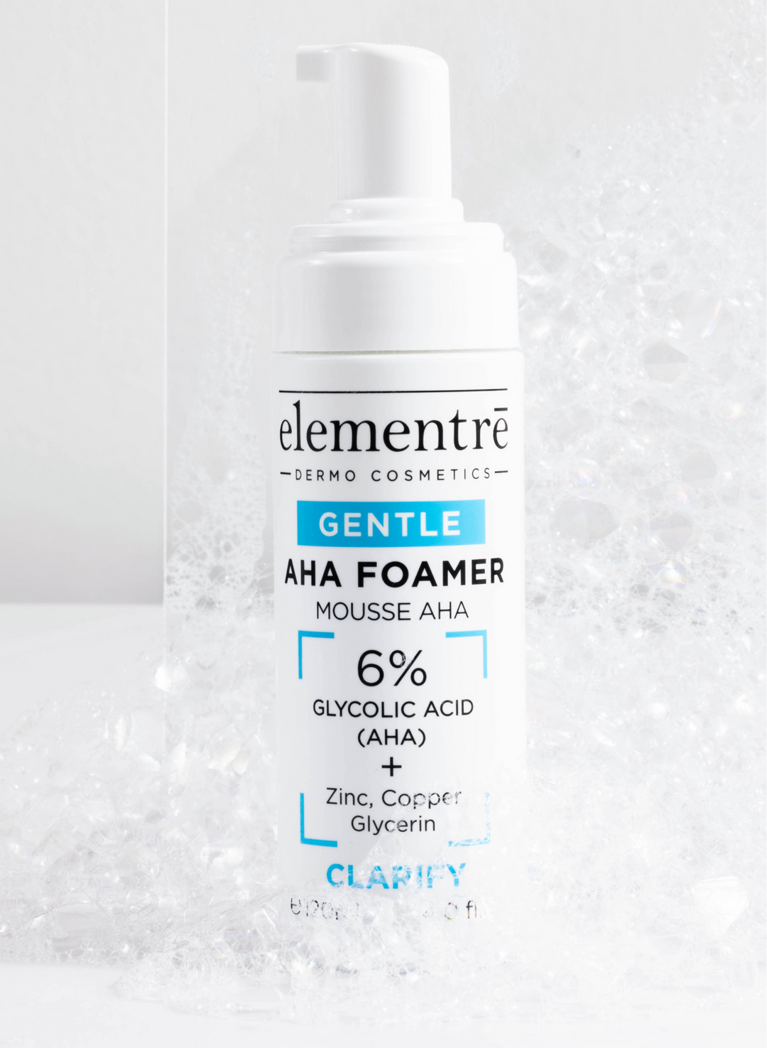 Gentle AHA Foamer 6% elementrē