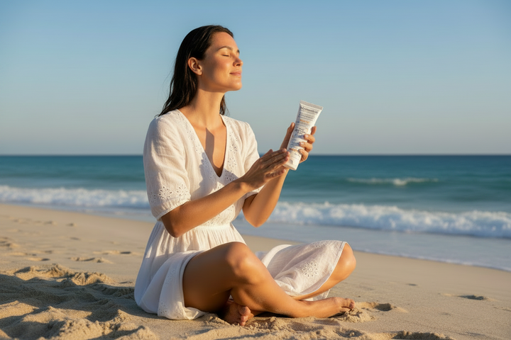 elementrē Mineral Sunscreen SPF50+ 250ml (Non-Tinted) – Family Size