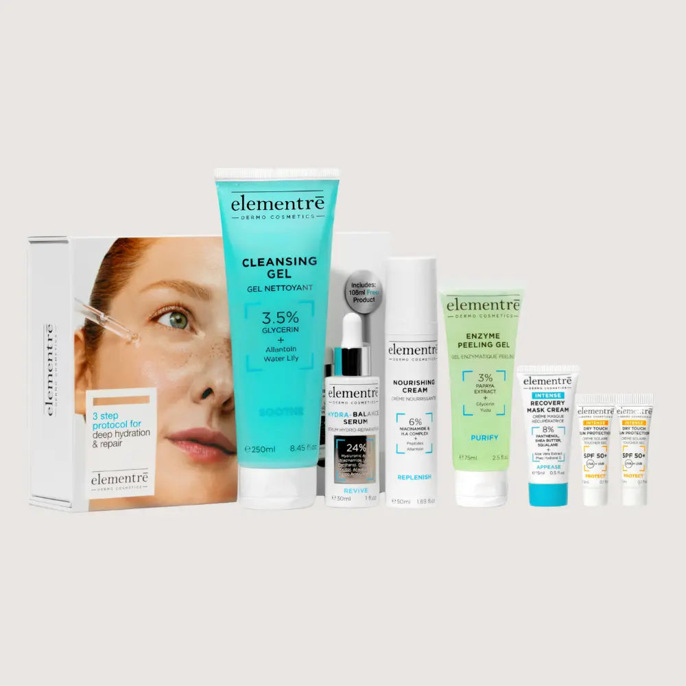 3 Step Protocol for Deep Hydration & Repair elementrē