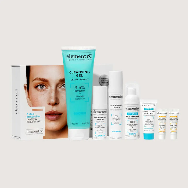 3 Step Protocol for Healthy & Beautiful Skin elementrē