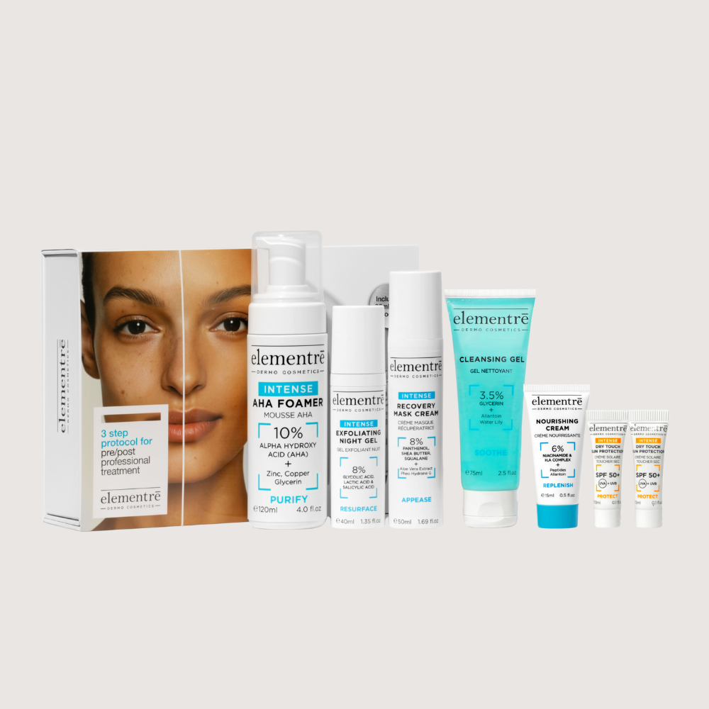 3 Step Protocol for Pre/Post Professional Treatment elementrē