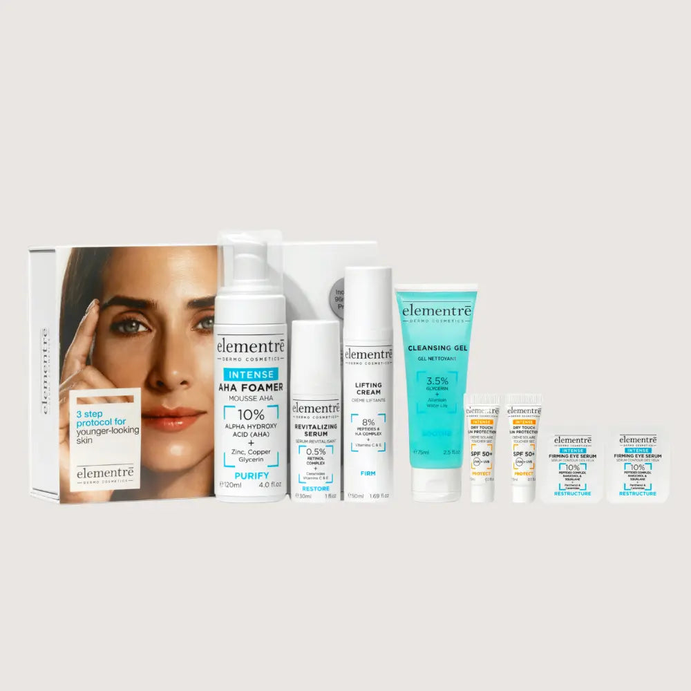 3 Step Protocol for Younger-Looking Skin elementrē