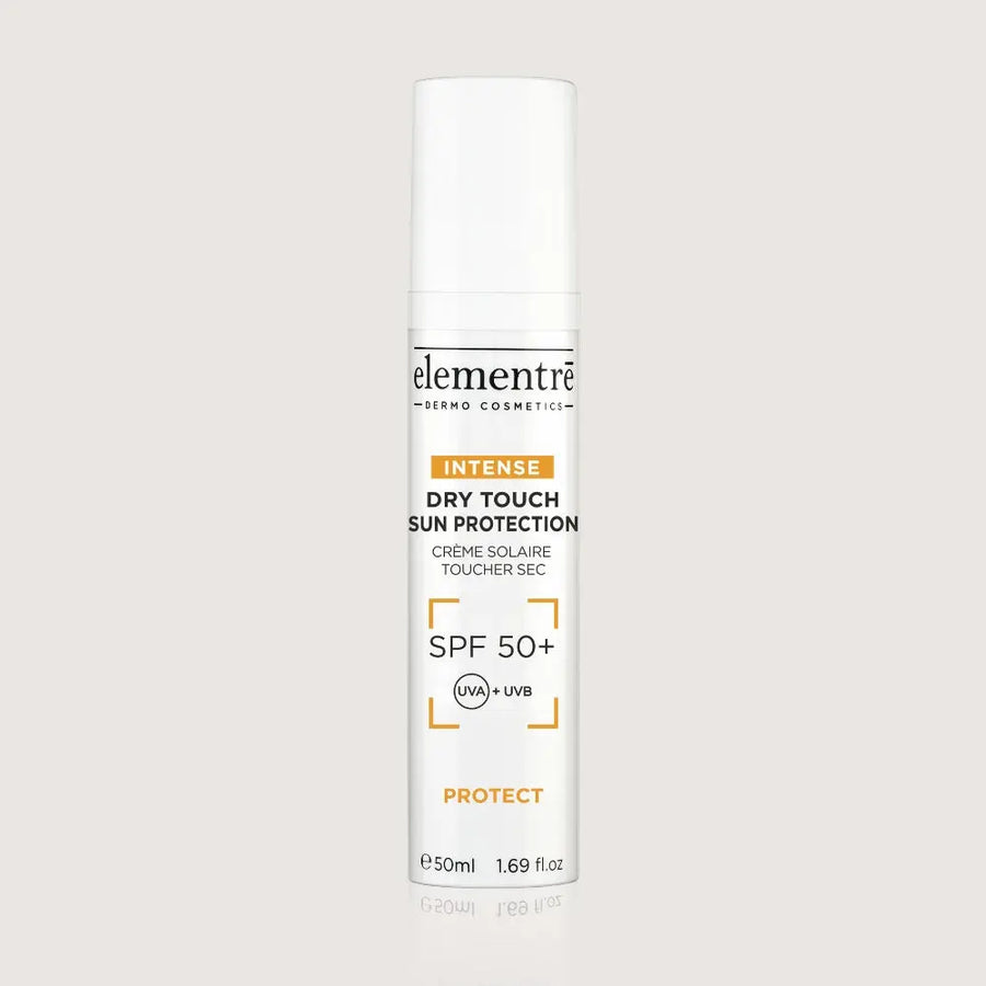 SPF 50+ Dry Touch Sun Protection elementrē