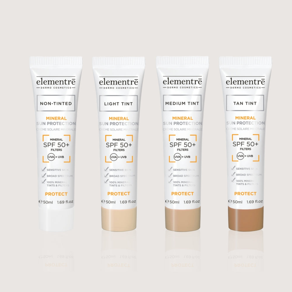 Mineral Sun Protection SPF50+ elementrē