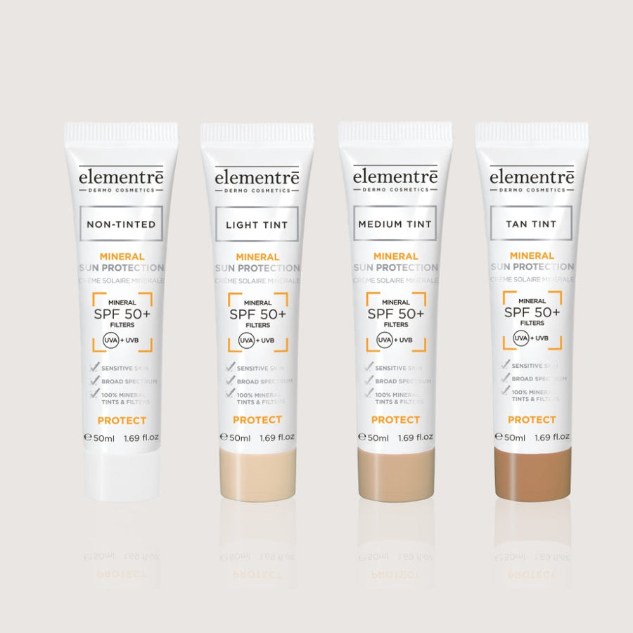 Mineral Sun Protection SPF50+ elementrē