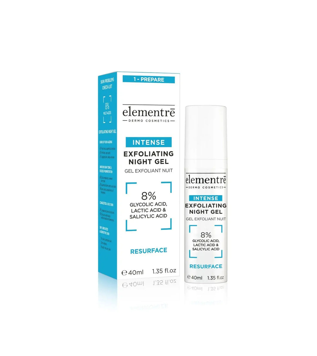 Exfoliating Night Gel elementrē