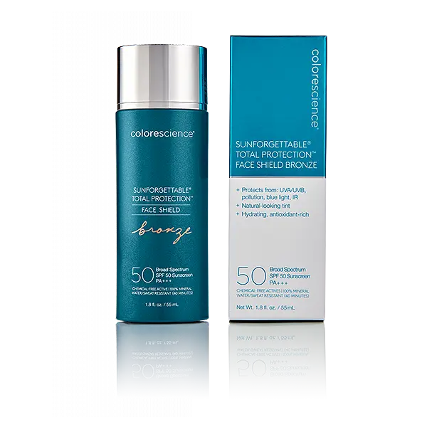 Sunforgettable Total Protection Face Shield SPF 50 - Bronze Colorescience